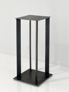 Robert Koch Artist Made Industrial Steel Pedestal Stand by Robert Koch USA 2018 - 3367213