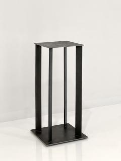 Robert Koch Artist Made Industrial Steel Pedestal Stand by Robert Koch USA 2018 - 3367215