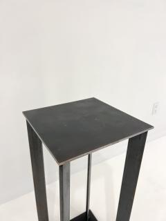 Robert Koch Artist Made Industrial Steel Pedestal Stand by Robert Koch USA 2018 - 3367220