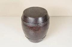 Robert Kuo Cloud Barrel Drumstool Antique Copper by Robert Kuo Hand Repousse - 3831558