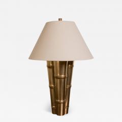 Robert Kuo Contemporary 24K Gold Plated Repouss Table Lamp by Robert Kuo - 4705180