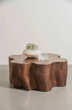 Robert Kuo Contemporary Abacus Design Stone Pot in Han Bai Yu Marble by Robert Kuo - 3952896