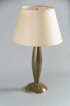 Robert Kuo Contemporary Cloisonn Baluster Lamp in Moss by Robert Kuo Limited Edition - 3835094