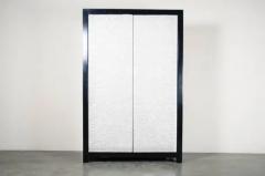 Robert Kuo Contemporary Cloud Armoire in Cream Lacquer by Robert Kuo - 3838338