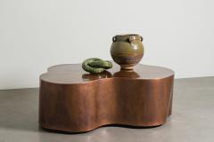 Robert Kuo Contemporary Hand Repouss Copper Root Cocktail Table by Robert Kuo - 4359469