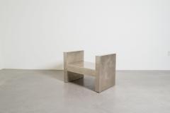 Robert Kuo Contemporary Hand Repouss White Bronze H Chair by Robert Kuo Limited Edition - 4704669