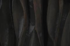 Robert Kuo Contemporary Repouss Large Tree Trunk Pot in Dark Antique Copper by Robert Kuo - 3836733