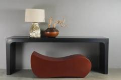 Robert Kuo Contemporary Yi Bench in Red Bean Lacquer by Robert Kuo Limited Edition - 3836735