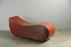 Robert Kuo Contemporary Yi Bench in Red Bean Lacquer by Robert Kuo Limited Edition - 3836760