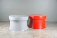 Robert Kuo Dong Shan Table Grey Lacquer by Robert Kuo Limited Edition In Stock - 3830022