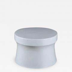 Robert Kuo Dong Shan Table Grey Lacquer by Robert Kuo Limited Edition In Stock - 3832687