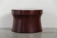 Robert Kuo Dong Shan Table Red Bean Lacquer by Robert Kuo Hand Repouss Limited Edition - 3830115