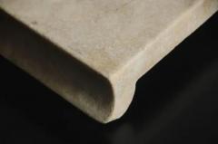 Robert Kuo Han Bai Yu Stone Elevated Tray by Robert Kuo Hand Carved Limited Edition - 3836710