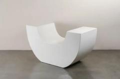 Robert Kuo Huang Chair Cream Lacquer by Robert Kuo Limited Edition - 3830108