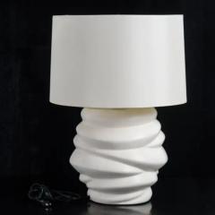 Robert Kuo Jie Jarlet Lamp Cream Lacquer by Robert Kuo Handmade Limited Edition - 3830178