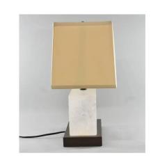 Robert Kuo Modern Robert Kuo for McGuire Carved Ice Table Lamp 1 of 2 - 4390561