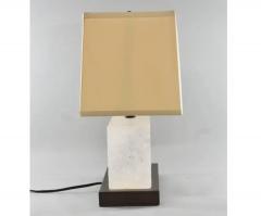Robert Kuo Modern Robert Kuo for McGuire Carved Ice Table Lamp 1 of 2 - 4471302
