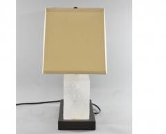 Robert Kuo Modern Robert Kuo for McGuire Carved Ice Table Lamp 1 of 2 - 4471303