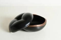 Robert Kuo Persimmon Box in Black Lacquer by Robert Kuo Limited Edition - 3830379