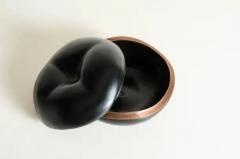 Robert Kuo Persimmon Box in Black Lacquer by Robert Kuo Limited Edition - 3830381