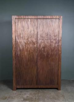 Robert Kuo Pleats Armoire by Robert Kuo Limited Edition Customizable - 3829972