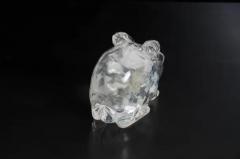 Robert Kuo Rabbit Crystal by Robert Kuo Hand Carved Limited Edition - 3830285
