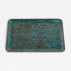 Robert Kuo Rectangular Tray Mediterranean Design by Robert Kuo Handmade Cloisonne - 3836213