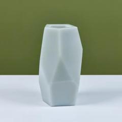 Robert Kuo Robert Kuo Gray Facet Vase - 4101162