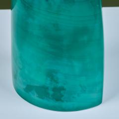 Robert Kuo Robert Kuo Green Peking Glass Vase - 4035920