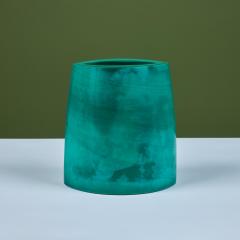 Robert Kuo Robert Kuo Green Peking Glass Vase - 4035921