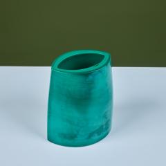 Robert Kuo Robert Kuo Green Peking Glass Vase - 4035928