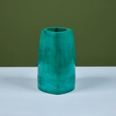 Robert Kuo Robert Kuo Green Peking Glass Vase - 4035937