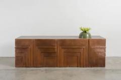 Robert Kuo Tessa Bench Antique Copper by Robert Kuo Limited Edition Hand Repousse - 3831552