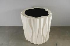 Robert Kuo The Tree Trunk Pot Large Cream Lacquer by Robert Kuo Limited Edition - 3830025