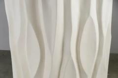 Robert Kuo The Tree Trunk Pot Large Cream Lacquer by Robert Kuo Limited Edition - 3830027