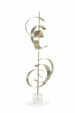 Robert Lee Morris Robert Lee Morris Lazy Day Brass Nickel And Lucite Sculpture - 3208859