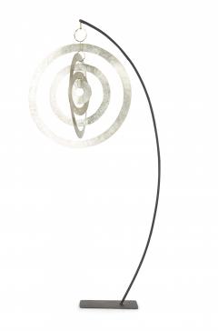 Robert Lee Morris Robert Lee Morris Nickel Orbit Mobile Hammered Nickel Sculpture - 3208871