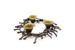Robert Lee Morris Triple Candle Holder  - 4653072