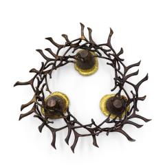 Robert Lee Morris Triple Candle Holder  - 4653077