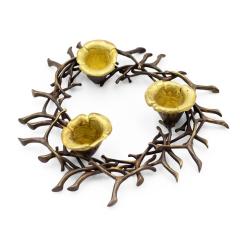 Robert Lee Morris Triple Candle Holder  - 4662117
