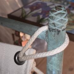 Robert Lewis Robert Lewis Copper Tube Settee Santa Barbara Studio CA 1940s - 4370347