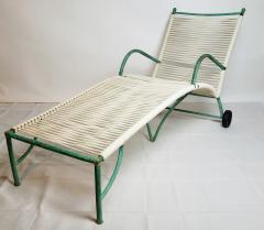 Robert Lewis Robert Lewis Early Copper Chaise Lounge Center Brace Santa Barbara CA 1930s - 2335076