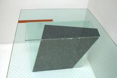 Robert Mangurian Memphis Glass Desk Custom Made by Architect Robert Mangurian for Grace Designs - 2142902