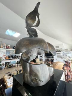 Robert Marcus AMAZING MODERNIST BRONZE TORSO BY ROBERT MARCUS - 2849907