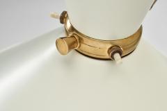 Robert Mathieu Extendable Brass Wall Lamp in the manner of Robert Mathieu Europe 1950s - 4293486