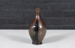 Robert Maxwell Robert Maxwell Studio Ceramic Vase w Brown Glaze - 4103692