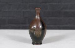 Robert Maxwell Robert Maxwell Studio Ceramic Vase w Brown Glaze - 4103693