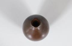 Robert Maxwell Robert Maxwell Studio Ceramic Vase w Brown Glaze - 4103696