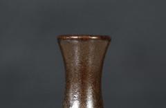 Robert Maxwell Robert Maxwell Studio Ceramic Vase w Brown Glaze - 4103698