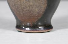 Robert Maxwell Robert Maxwell Studio Ceramic Vase w Brown Glaze - 4103699